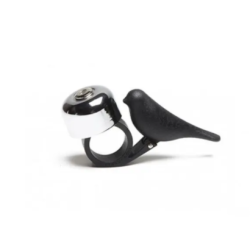 Qualy Bird Bike Bell Black