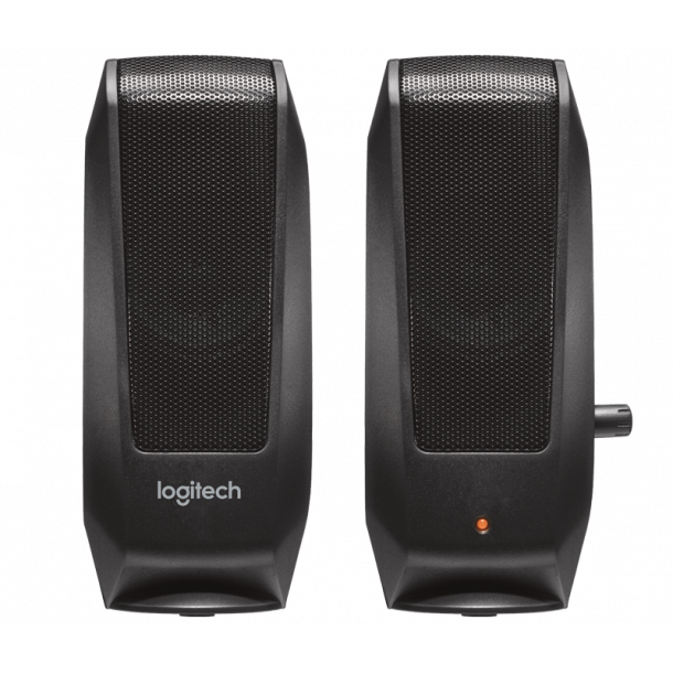 LogitechS120 2.0 Speaker System, Black (OEM)