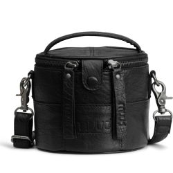 Muud Saturn Mini V&auml;ska - L&auml;der, Svart