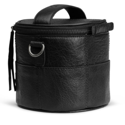 Muud Saturn Mini V&auml;ska - L&auml;der, Svart