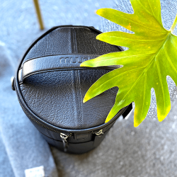 Muud Saturn XL V&auml;ska - L&auml;der, Svart