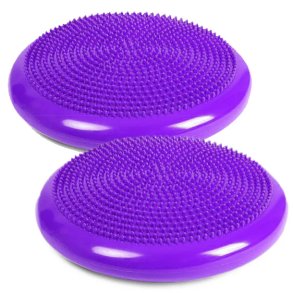 Sittepute, dia.34 cm - 2 pk, lilla/lilla