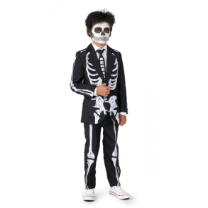 Suitmeister Boys Skeleton Grunge Black