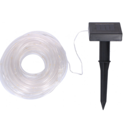 Grundig solcellsljusslinga med 100 LED, 10 m