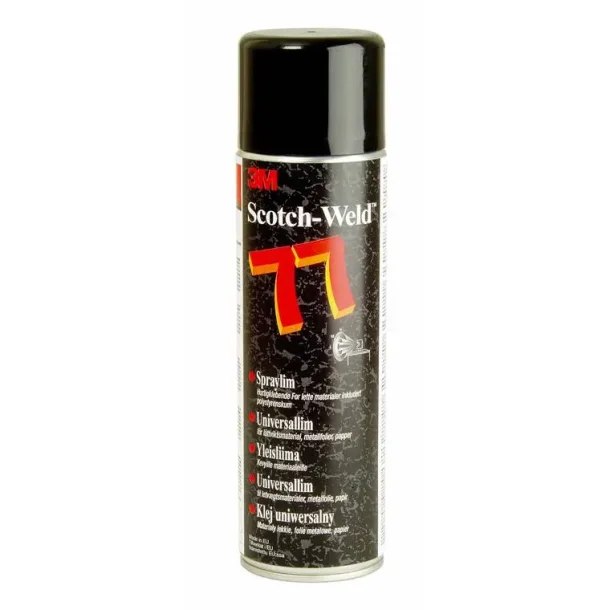 3M Spray 77 universal spraylim, Dkker op til 3 m2