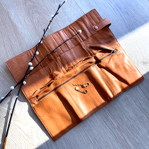 Muud Stockholm Etui f&ouml;r Stickor - L&auml;der, Whisky