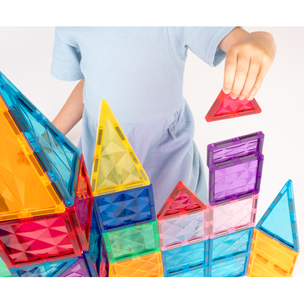 Magnetic Tiles byggest - Sampak, 2 x 100 dele