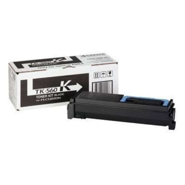 Kyocera TK-560 BK Original lasertoner (12000 sidor)