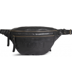 Muud Vegas Bumbag - L&auml;der, Svart