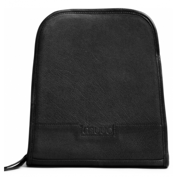 muud Voss case for knitting needles, leather, black