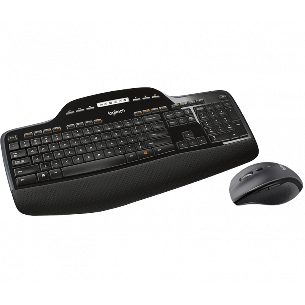 Logitech MK710 Trdl&ouml;st Skrivbordspaket - Svart