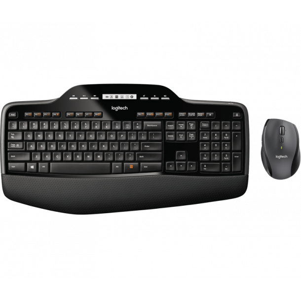 Logitech MK710 Trdl&ouml;st Skrivbordspaket - Svart