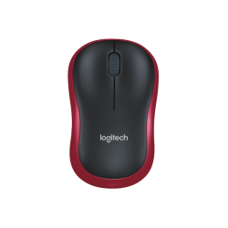 Logitech M185 Trdl&ouml;s Mus - R&ouml;d