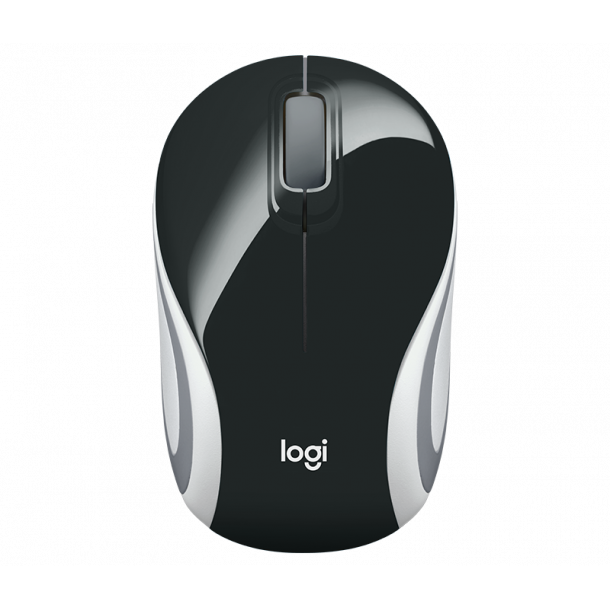 Logitech M187 trdls mini Mus, Black