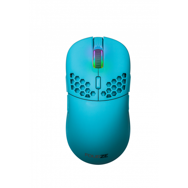 Fourze GM900 Trdl&ouml;s gamingmus, turkos