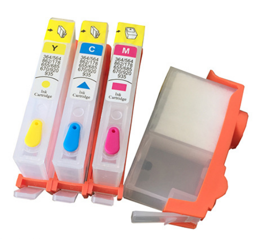 Køb Pixojet refill blæk HP 920, 4-farvet patronsæt - Pris 189.00 kr.