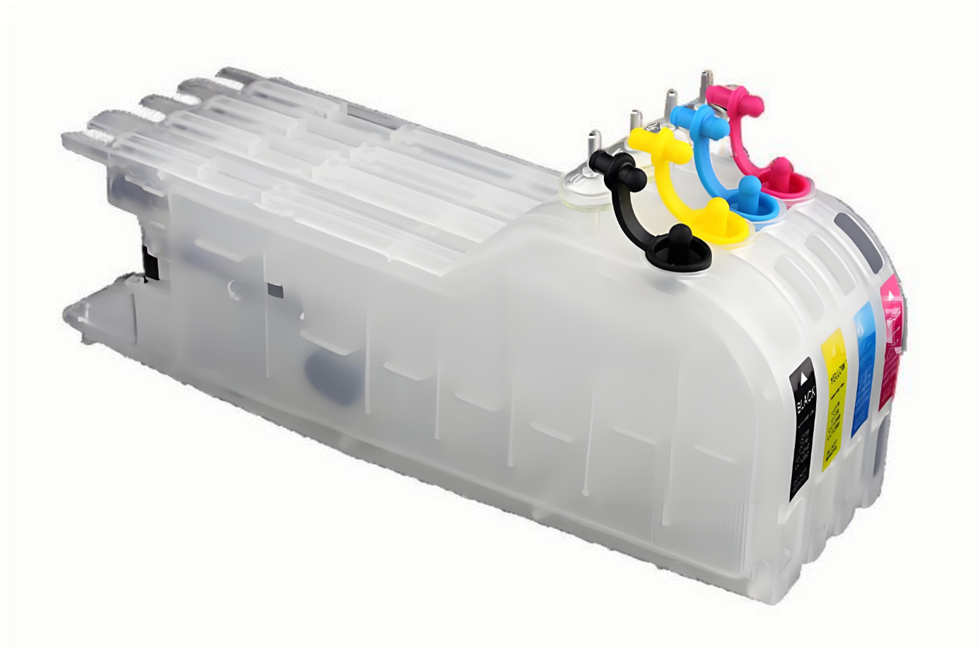 Køb Pixojet refill blæk Brother LC11 / LC39 / LC 980 / LC 1100, 4-farvet patronsæt (lang) - Pris 189.00 kr.