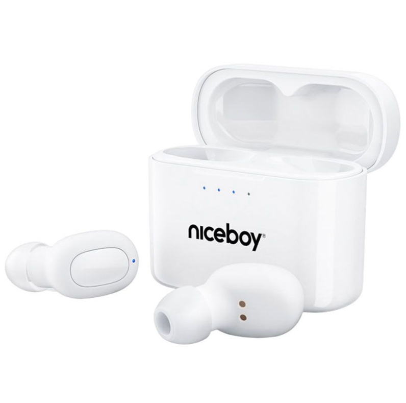 Niceboy HIVE Podsie 3 TWS In-ear høretelefoner, Hvid thumbnail