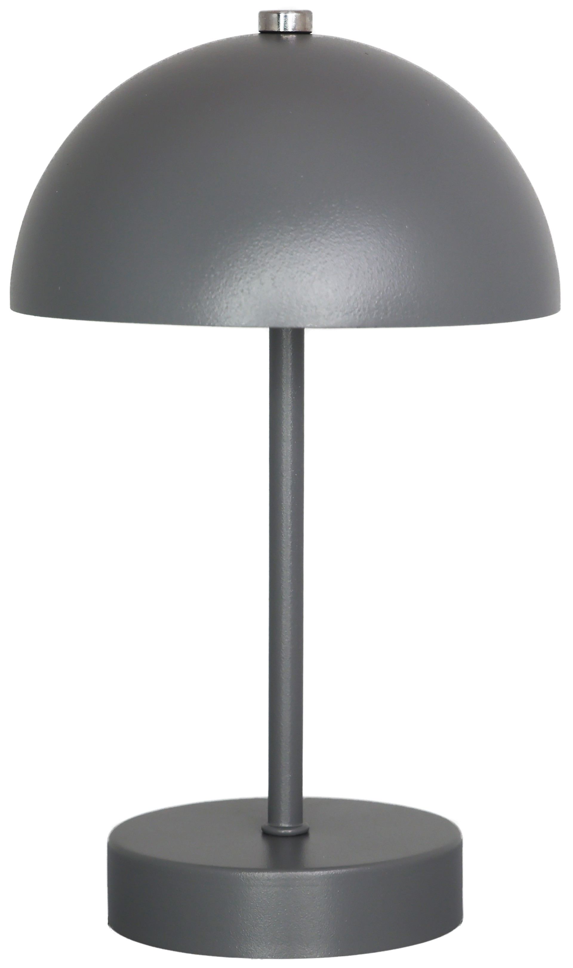LED bordlampe m. touch, grå