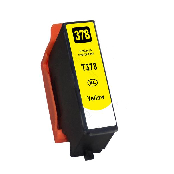 Køb Epson 378XL gul blækpatron 13,2ml kompatibel C13T37944010 - Pris 99.00 kr.